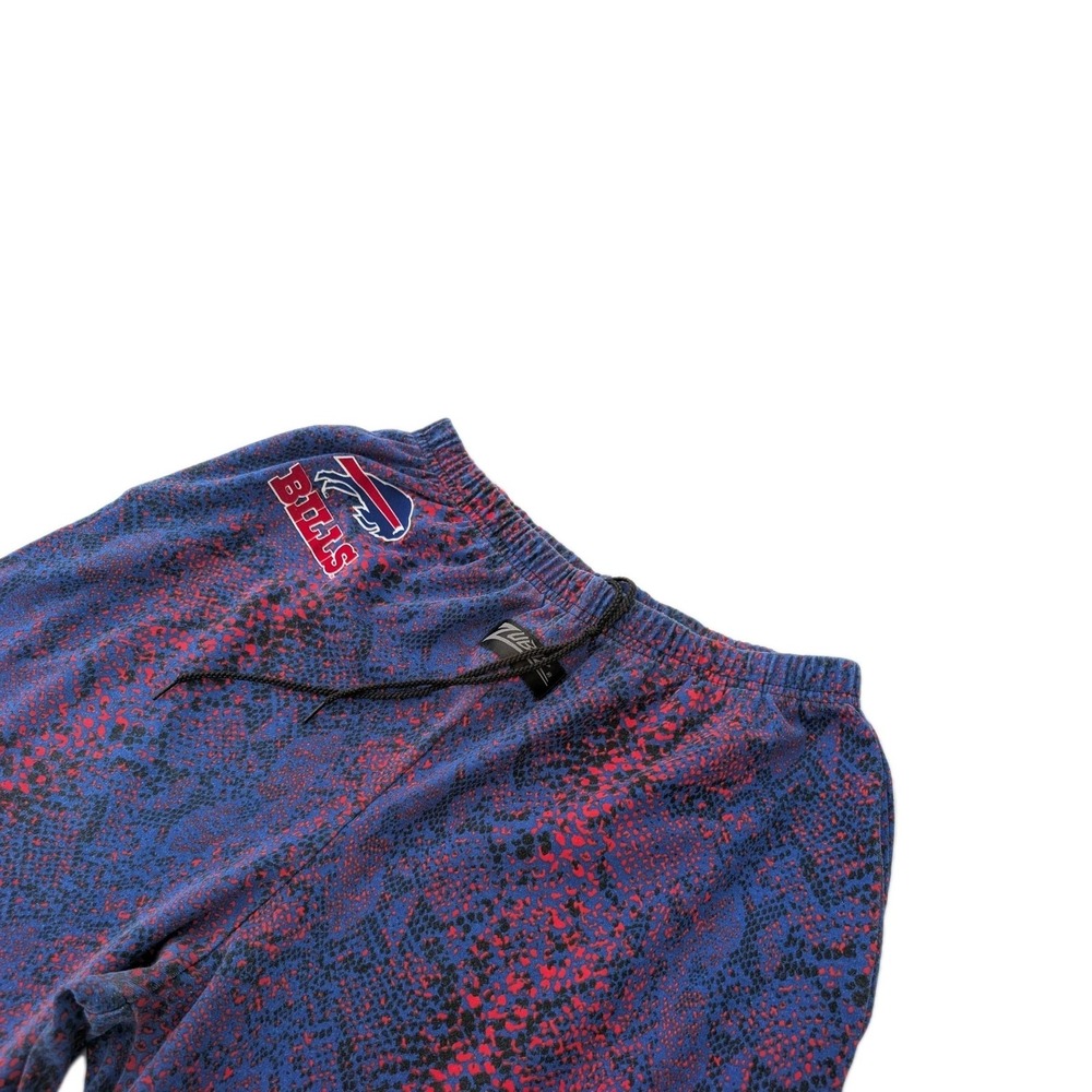 VTG 90s Buffalo Bills Mafia Pants Joggers Zubaz Mens Splatter Baggy NFL Football